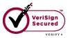Secure payment through Verisign.